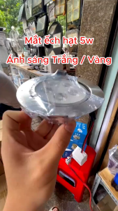 ĐÈN LED MẮT ẾCH ÂM TRẦN 1W 3W 5W 7W 9W 12W