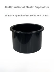 Plastic Cup Holder for Caravan Sofa Chair Fixed Cinema Seat Water Cup Holder Yacht RV Cup Rest Plastic Armrest Ashtray