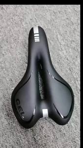 Comfortable road bicycle saddle hollow design with shock-absorbing function bicycle accessory breathable soft cushion seat cov