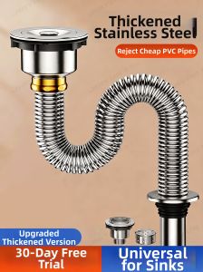 JIAYUN | Odor Preventing Stainless Steel Drain Kit