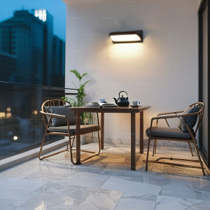 Outdoor Waterproof Super Bright Lighting Large Area Illumination Garden Courtyard Passage Light Exterior Wall Lamp Villa Entrance