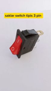 Saklar Kecil TIPIS On Off Lampu 3 Pin