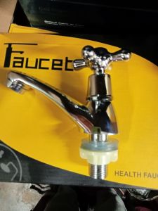 Premiur Stainless Steel SUS304 Basin Pillar Tap/ Quanter Turn Basin Tap/ Sinki Tap