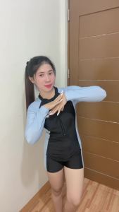 IEAGO Original Women's Patchwork Sport One Piece High Waist Beachwear