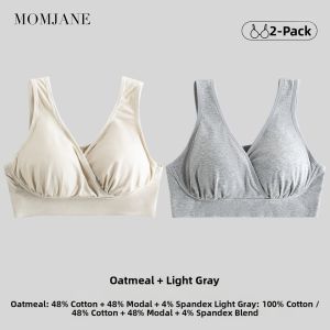 Mom Jane | Maternity Breastfeeding Cross-Style Sleeping & Feeding Bra