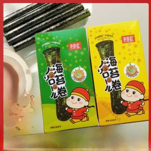 Nori Roll 28.8g 9 Sticks Boxed Ready to Eat Nutritious Snacks for Adults And Children Seafood Snacks from Fujian Province