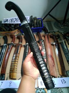 Fulltanduk 30cm bilah baja per