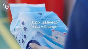 [Trial Pack] Hoppi AirDream Baby Diaper Pants M2/L2/XL2/XXL2(1 Pack) 2mm Ultracore Technology