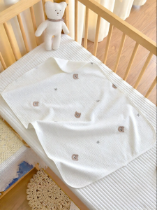 Anyoubi | Cotton Waterproof Breathable Washable Baby Mattress Pad Large