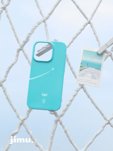 Original JIMU Up! Qingyunzhi Couples Phone Case Philin Light Green Simple Design Compatible with Apple iPhone 17 16 pro Max Huawei Mate 70 Pura Xiaomi Vivo Honor Oppo