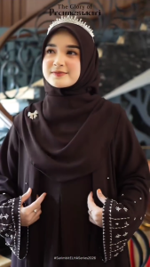 Shafina Abaya Ceruty Babydol BUSUI Dress Wanita Terbaru 2025 Kekinian Gamis Kondangan Viral Murah