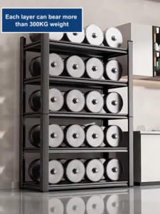 Kệ Sắt Có thể chịu được 1000kg Kệ Để Đồ Đa Năng Kệ Nhà Bếp để sử dụng tại nhà Kệ sắt nhiều tầng