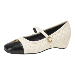 Josiny | Chic Mary Jane Heel Increase Flat Shoes