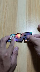 Thai White Sticker for Motorcycle Design Decals