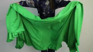 LEJIADA | Vải Nền Xanh Chuyên Nghiệp LEJIADA Dành Cho Livestream Nửa Thân Trên Bằng Điện Thoại Chất Liệu Polyester Dày Kích Thước 3x5ft/5x6.5ft Phiên Bản Nâng Cấp