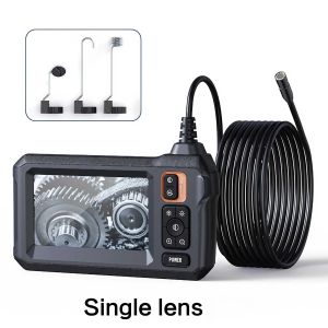 1080P WiFi Endoscope Inspection Camera 43 Inch Screen 1m 5m 10m Cable Dual Head 2600mAh for Automotive Pipeline Electrical Check