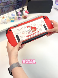 Bộ ốp bảo vệ toàn diện chính hãng GeekShare x Sanrio Hello Kitty Kuromi Cinnamoroll Pompompurin cho Nintendo Switch 2
