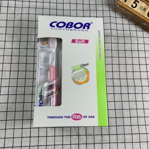 Export Cobor Toothbrush Manual COBOR Silicone Independent Sheath Soft Fur Ultra-Fine Gum Care Tongue Massage