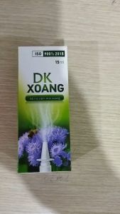 Xịt mũi thảo dược DK Xoang - Giúp mũi thông thoáng  giảm vim xoang  nghẹt mũi  tăng cường hàng rào bảo vệ tự nhiên cho mũi - Hộp 15ml