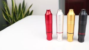 for Beginner Tattoo Machine Kit Complete Rotary Machine Pen Set with 10pc Cartridge Needles Supplies Permanent Makeup Tattoo Set