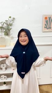 Daffi Hijab Anak Ananta Kids Terbaru 2023 Jilbab Instan Jersey Kerudung Terlaris