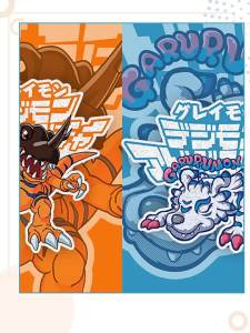 Reflective Digimon Adventure Car Stickers