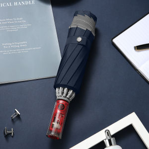 Anti-rebound and Strengthened Windproof 10 Ribs Automatic Reverse Folding Umbrella