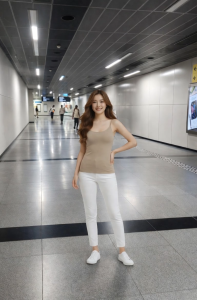 STELLA FASHION U-Back Spaghetti Strape Tank Tops Korea MODAL + Spandex Women Plus size Camisoles M -XL Tanks Tops