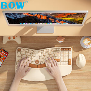 B.O.W | Ergonomic Keyboard Mouse Set Office