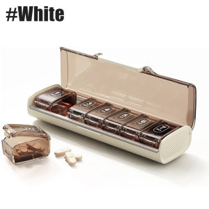 Weekly Pills Organizer Large Compartments Big Pill Case for Supplements Jumbo Pill Holder for Vitamins Huge Medicine Organizer