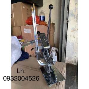 Máy kẹp đầu xúc xích máy bấm đầu nhôm xúc xích ghim chì xúc xích