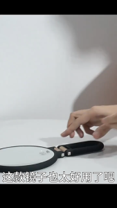 10x 20x 30x 40x Double-Sided Magnifying Mirror 360° Rotatable Desk Makeup Mirror Cermin Pembesar Makeup
