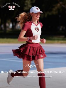 Small Polka Dots Sport Skirt