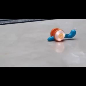 Sweetybayibayi Kids Toddler Crawling Toys Crawl Cartoon Snail Car Electric Trailer Toddler Walking Cartoon Baby Toy