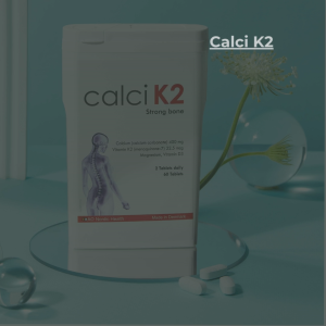 Thực phẩm bảo vệ sức khỏe Mezina Calci K2 [60 viên] - Viên uống hỗ trợ bổ sung canxi giúp xương chắc khỏe