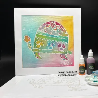 Diy Batik Painting ~ Save the Sea series