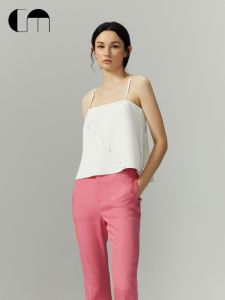 Summer Tassel Beaded A-Line Womens Fashion Camisole