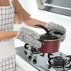 1PC Baking Thickened Non-slip Anti-hot Gloves/加厚防烫厨房烘焙烤微波炉隔热耐高温烘培防热手套