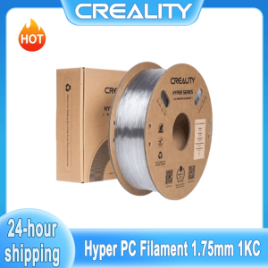 Creality | Creality Hyper PC 3D Printer Filament 1.75mm 1KG Transparent Rigid High Heat Resistant Tough New for All 3D Printers
