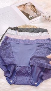 【L-4XL】 Mi Secret Mid Waist Panties Women Modal Cotton Boxer Women Hollow Out Brethable Comfort Underwear Women SD124
