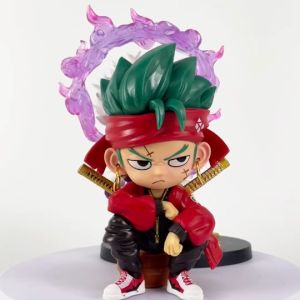 One Piece: Monkey D. Luffy Roronoa Zoro Action Figure 17cm High