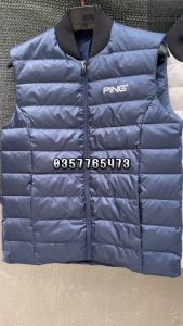 Áo Phao Gile Ping - Áo Gile Golf Lông Vũ Cao Cấp - Áo Gile Golf Nam