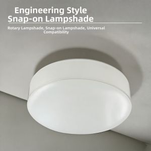 FEIZHUXIANSEN | Universal LED Round Ceiling Light Cover