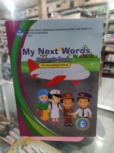 Buku bahasa Inggris Kurikulum Merdeka My Next Words kelas 1 2 3 4 5 6