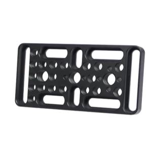bgning | Multi-Purpose Switching Plate Cheese Mount 1/4 3/8 ARRI Cold Shoe Adapter for Railblock Dovetail Rods DSLR Camera Cage Rig