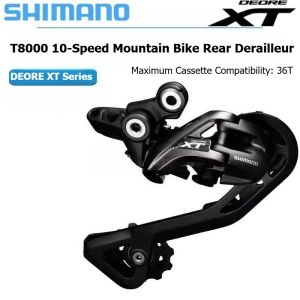 SHIMANO DEORE XT T8000 Series RD-T8000-SGS Long Cage Rear Derailleur 10 Speed For MTB Mountain Bike Travel Bike Original Shimano