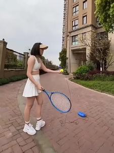 MY仓发货 1.2万人收藏 网球训练器单人打回弹带线一个人自练习神器初学者儿童网球拍套装送球