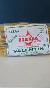 Yalaku - Karak Mentah Valentin Solo rasa bawang//Karak khas solo rasa bawang//Karak Valentin Mentah Rasa Bawang