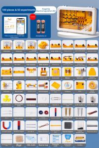 deli | Junior High Physics Experiment Set Electronics Optics Mechanics
