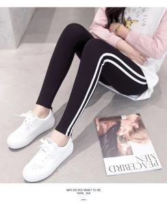 Maternity Pants Spring & Fall Winter Wear Heattech Leggings Fleece-lined Thickened Casual plus Size Belly Support Long Pants Maternity